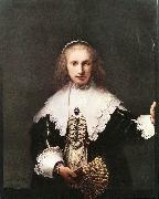 REMBRANDT Harmenszoon van Rijn Agatha Bas oil on canvas